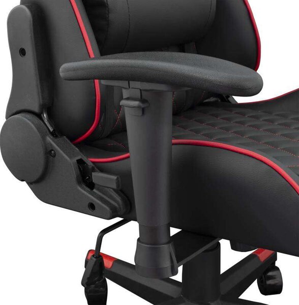 White Shark RCER-TWO Gamer Szék - Fekete/Piros