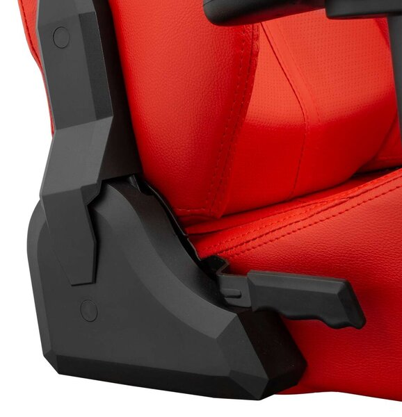 White Shark MONZA-R Gamer Szék - Piros/Sárga - Állítható Magasság
