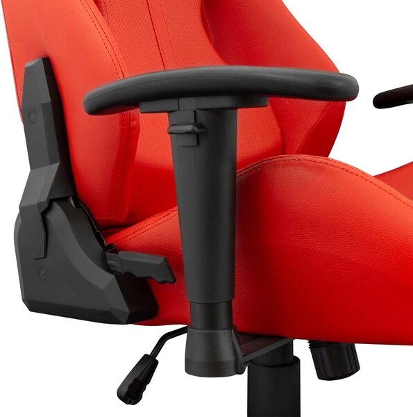 White Shark MONZA-R Gamer Szék - Piros/Sárga - Állítható Magasság