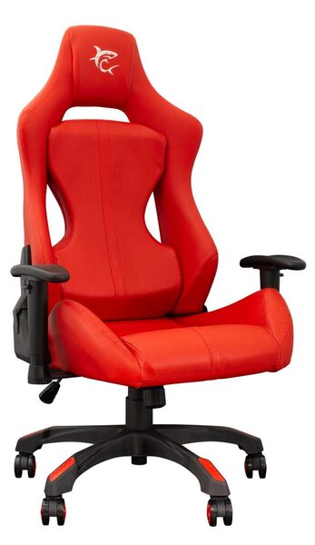 White Shark MONZA-R Gamer Szék - Piros/Sárga - Állítható Magasság