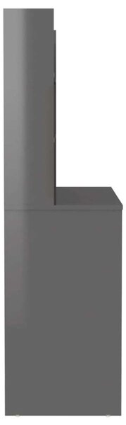 VidaXL LED-es Sminkasztal - 100x40x135 cm