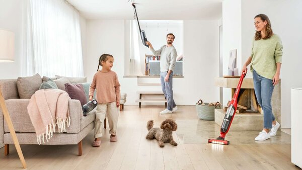 Bosch BBH3ZOO28 Vezeték nélküli álló Porszívó, Piros