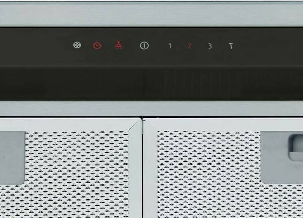 Cata GL-45 X/C Beépíthető páraelszívó, 1200 m3/óra, A energiaosztály, Inox