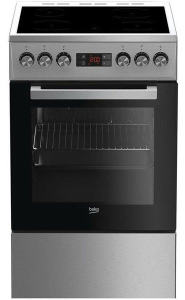 Beko FSM57300GX Szabadonálló tűzhely Kerámia Rozsdamentes acél A