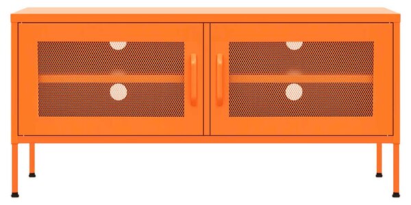 VidaXL TV-szekrény - Narancssárga Acél - 105x35x50 cm
