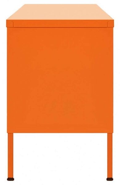 VidaXL TV-szekrény - Narancssárga Acél - 105x35x50 cm