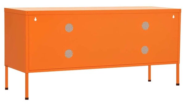 VidaXL TV-szekrény - Narancssárga Acél - 105x35x50 cm
