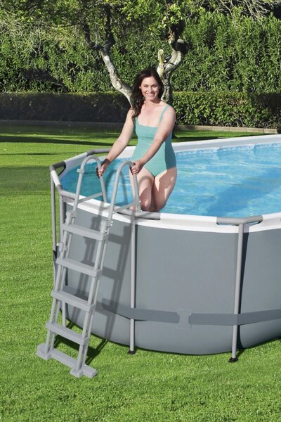Bestway KRK ovális fémvázas medence szett 549 x 274 x 122 cm