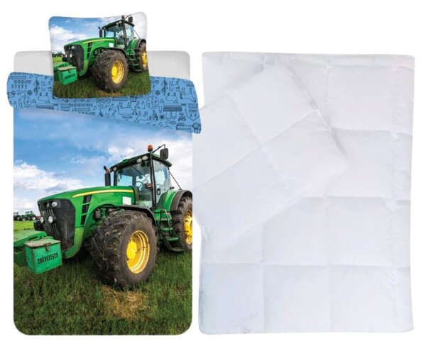 Traktoros ovis ágynemű szett (John Deere)
