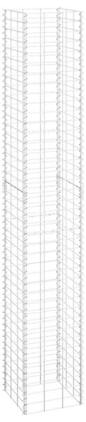 VidaXL Gabion Magaságyás - 3 db - 30x30x200 cm