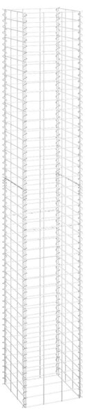 VidaXL Gabion Magaságyás - 3 db - 30x30x200 cm