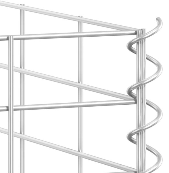 VidaXL Gabion Magaságyás - 3 db - 30x30x200 cm