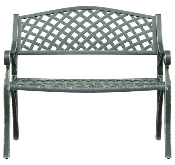 VidaXL Öntött Alumínium Kerti Pad - Zöld - 102 cm