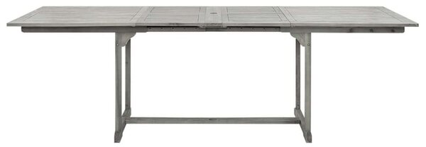 VidaXL tömör akácfa kerti étkezőasztal (160-240) x 100 x 75 cm