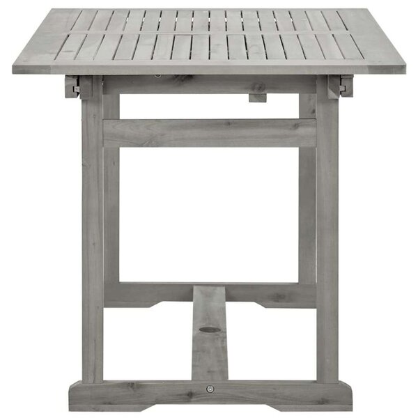 VidaXL Kihúzható Akácfa Kerti Asztal - 120-170x80x75 cm