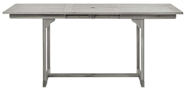 VidaXL Kihúzható Akácfa Kerti Asztal - 120-170x80x75 cm