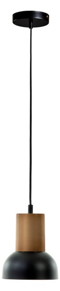 Amina fekete függőlámpa, magasság 15 cm - Kave Home