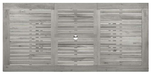 VidaXL Kihúzható Akácfa Kerti Asztal - 120-170x80x75 cm
