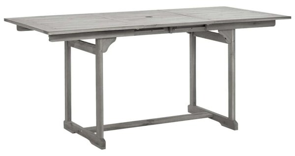 VidaXL Kihúzható Akácfa Kerti Asztal - 120-170x80x75 cm