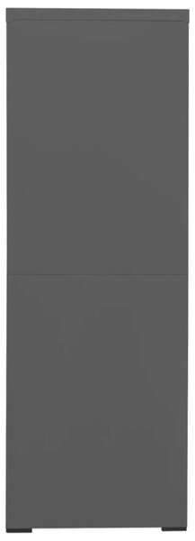VidaXL Acél Irattartó Szekrény - 4 Fiókos - 90x46x134 cm