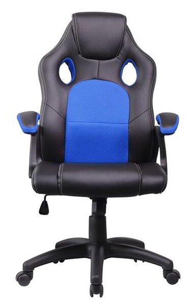 Iris Gamer Szék - GCH102BK - Fekete/Kék