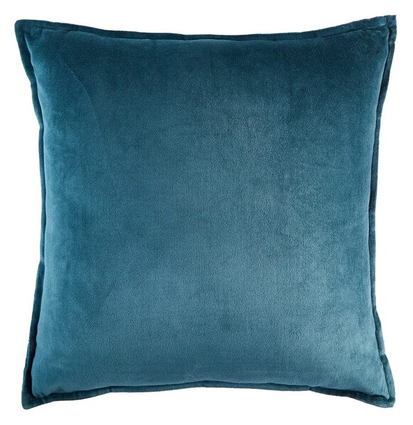 COTTON VELVET párna 45 x 45cm, kék