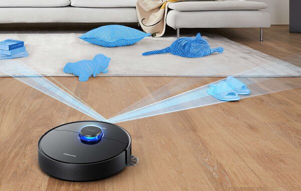 Dreame Bot L10 Pro 46W Robotporszívó 46W, Fekete