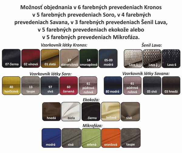 Fotel Cubali Eko fekete + Lava 5
