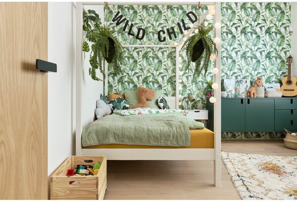 Fehér gyerekágy 140x200 cm PINO CANOPY – Vipack