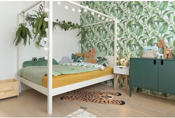 Fehér gyerekágy 140x200 cm PINO CANOPY – Vipack