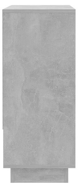 VidaXL betonszürke forgácslap tálalószekrény 97 x 31 x 75 cm