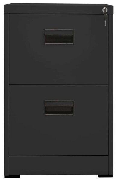 VidaXL Acél Irattartó Szekrény - 2 Fiókos - 46x62x72,5 cm