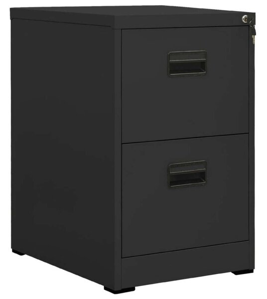 VidaXL Acél Irattartó Szekrény - 2 Fiókos - 46x62x72,5 cm