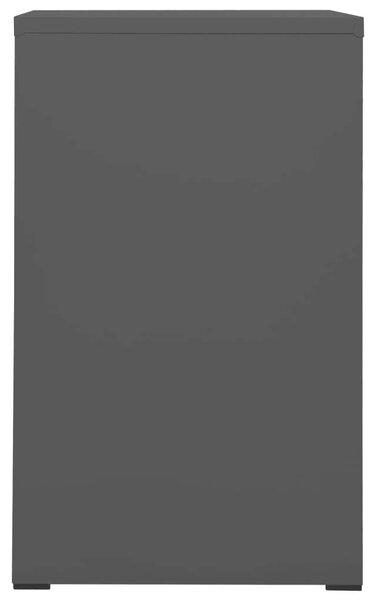 VidaXL Acél Irattartó Szekrény - 3 Fiók - 46x62x102,5cm