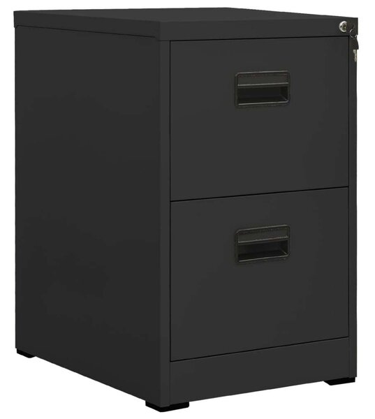 VidaXL Acél Irattartó Szekrény - 2 Fiókos - 46x62x72,5 cm