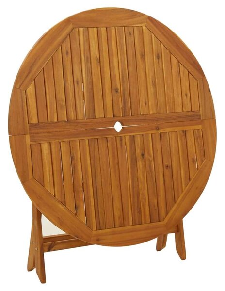 VidaXL Akácfa Kerti Asztal - Összecsukható - 110 cm