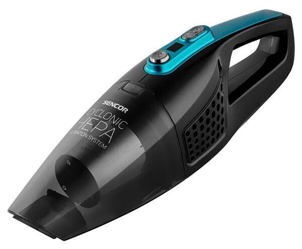 Sencor SVC 7822TQ vezeték nélküli álló Porszívó, 110W, Fekete-Kék