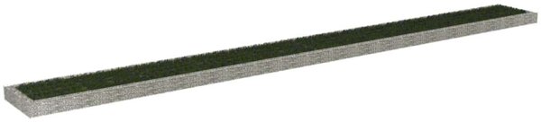 VidaXL Gabion Magaságyás - 100x20x1000 cm