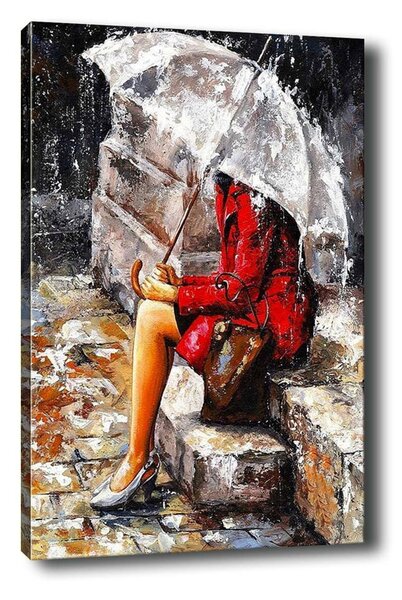 Waiting in the Rain kép, 40 x 60 cm - Tablo Center