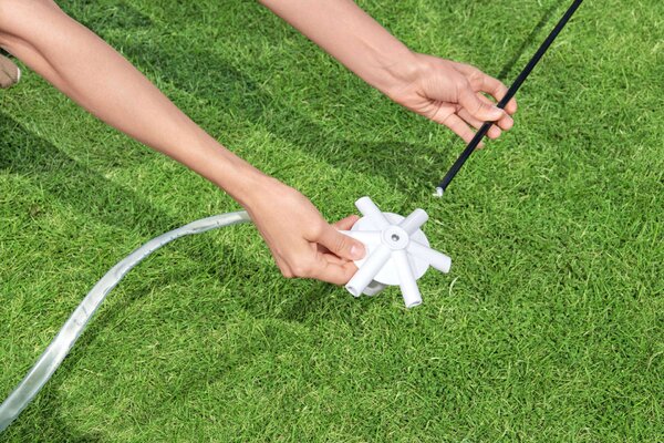 Bestway Steel Pro 183x51cm gyerek Medence UV szűrős napernyővel (SME126)