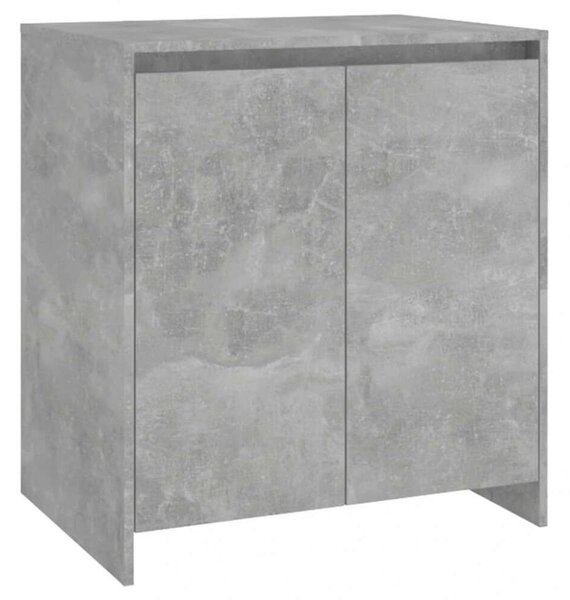 VidaXL 2 részes Tálalószekrény - Beton Szürke - 70x41x75 cm