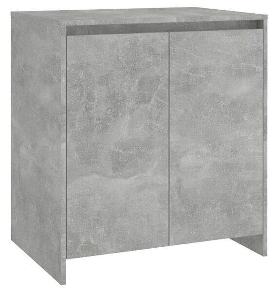 VidaXL 2 részes Tálalószekrény - Beton Szürke - 70x41x75 cm