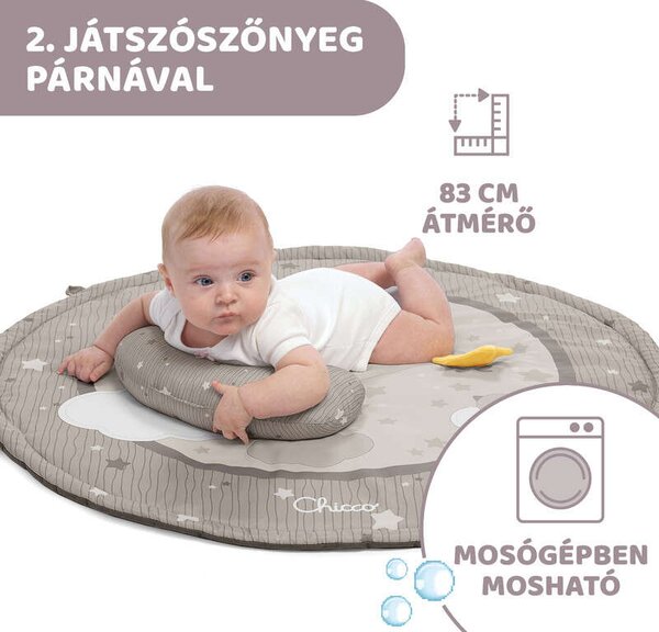 Játszószőnyeg projektorral játékhíddal