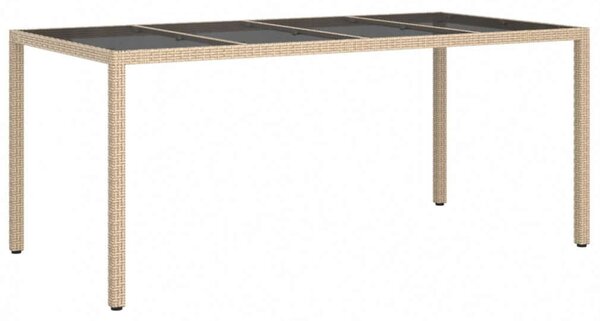 VidaXL Polyrattan Kerti Asztal - 190x90 cm