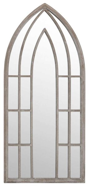 VidaXL Gótikus Kerti Tükör - Vas - 100x45 cm