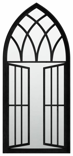 VidaXL Gótikus Kovácsoltvas Kerti Tükör - 100x45 cm