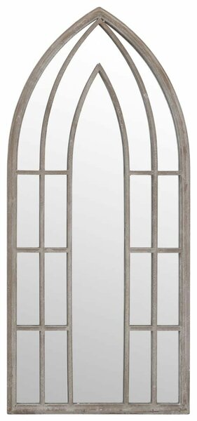 VidaXL Gótikus Kerti Tükör - Vas - 100x45 cm