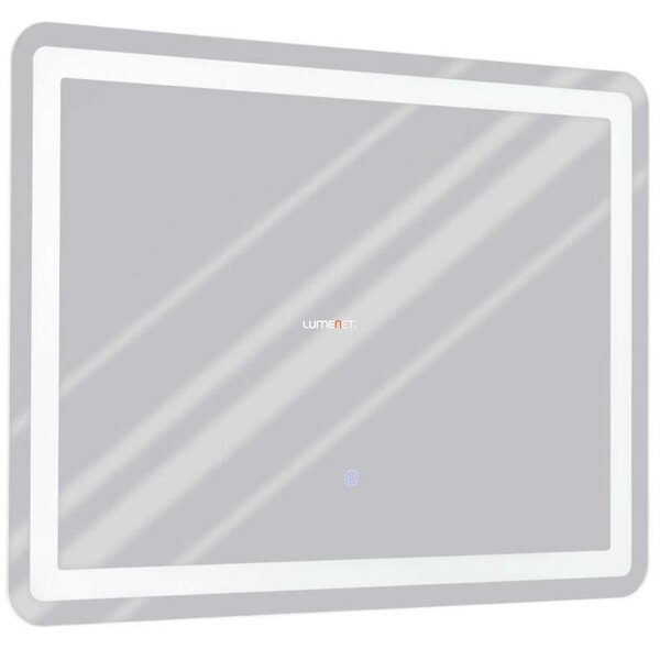 Fürdőszobai tükör szabályozható LED világítással 24 W, hideg-melegfehér, ezüstszínű (Buenavista)