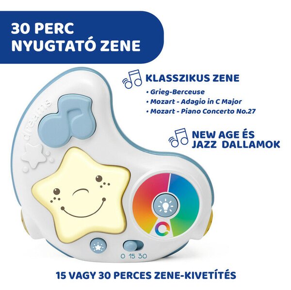 Chicco Játszószőnyeg projektorral játékhíddal