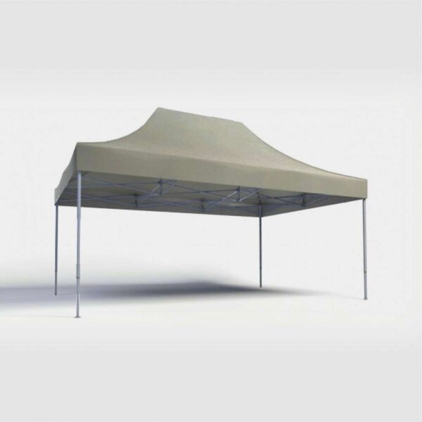 BipiLine Összecsukható Kerti Pavilon - 3x4,25m - Szürke